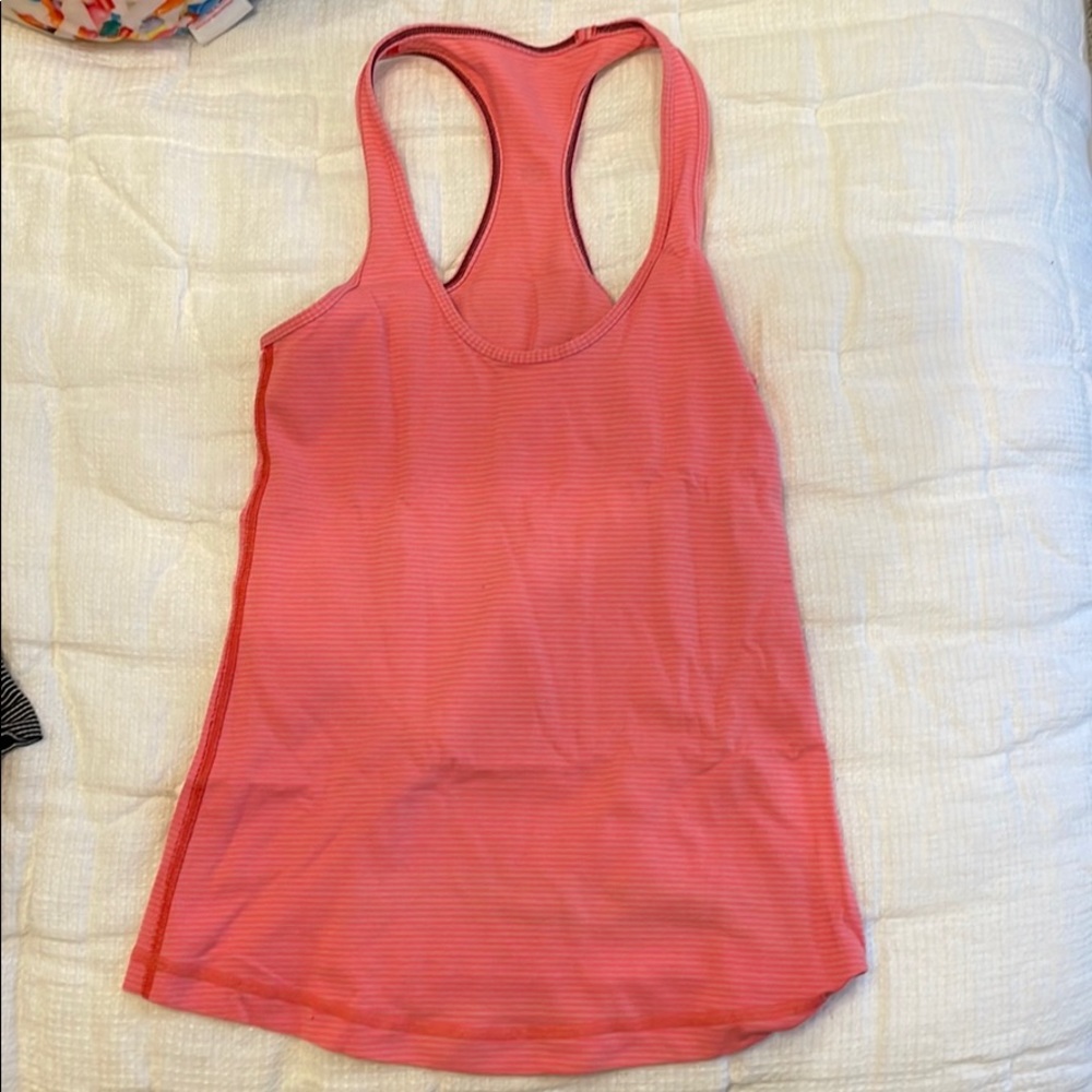 lulu lemon razor back tank top